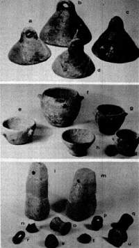 Ceramiche della Cultura Umbro-Etrusca, tarda età del ferro (Cesena, Museo Storico dell'Antichità)