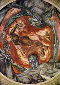Jos Clement Orozco: L'Uomo in fiamme, Asilo Cabaas, Guadalajara