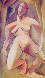 Picasso, Nudo nella foresta, 1908, Museo dell'Ermitage, Leningrado