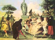 G. Tiepolo, Il minuetto - 1756 (Museo de arte de Catalunja, Barcellona)