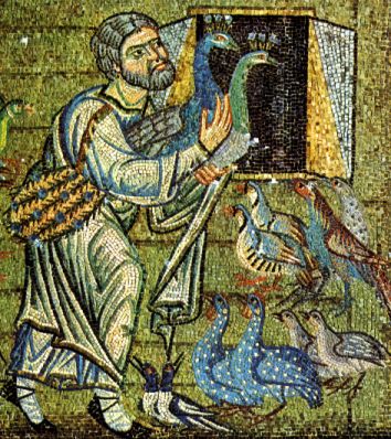 Basilica di san Marco, Particolare dell'arca di No� (Venezia)