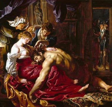 Sansone e Dalila, 1609, Londra, National Gallery