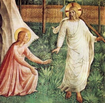 Beato Angelico, Noli me tangere (Convento di San Marco, Firenze)