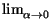 $ \lim_{\alpha \rightarrow 0}^{}$
