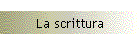 La scrittura