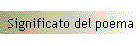 Significato del poema