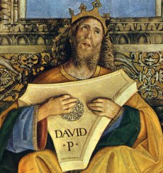 Re David suona la cetra (Loreto, Sagrestia di S. Marco)