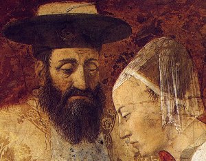Salomone e la regina di Saba (Piero della Francesca, Basilica di S. Francesco, Arezzo)