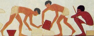 Schiavi tenuti sotto controllo (Pittura murale di Tebe)