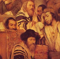 Ebrei in sinagoga (Maurizio Gottlieb)