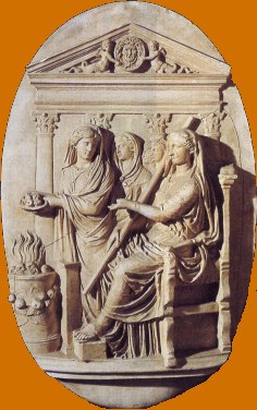Scarificio alla dea Vesta (Museo della civilt romana, Roma)