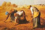 Millet, Le spigolatrici (1857, part.)