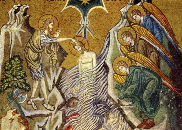 Battesimo di Ges (mosaico della basilica di S. Marco a Venezia)