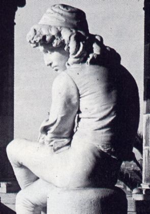 Statua di Colombo da giovane, Claudio Monteverde, 1870