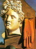 G. De Chirico, Le chant d'amour, part. (Museum of Modern Art, New York)