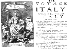 Stampata nel 1670, era la guida pi� usata dai viaggiatori inglesi.