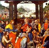 D. Ghirlandaio, Adorazione dei magi
