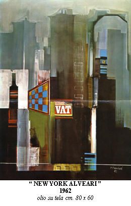 Mario Bocchini, New York, Alveari, 1962