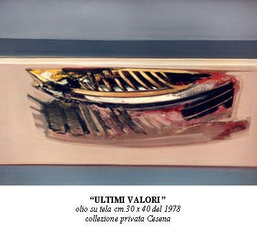 Ultimi valori, dipinto di Mario Bocchini, 1978