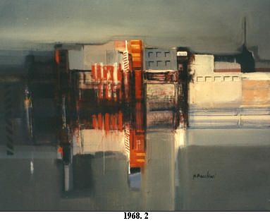 Dipinto di Mario Bocchini, 1968