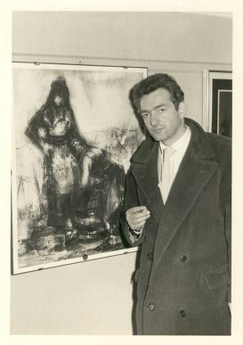 Personale di Mario Bocchini presso la Galleria Mantellini di Forl nel 1956
