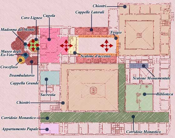 Abbazia: primo piano. Esplora con il mouse!