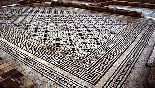 Pars urbana, part. mosaico - SAER