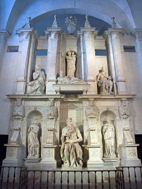 La tomba di Giulio II in San Pietro in Vincoli
