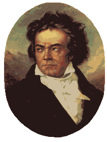 Ferdinand Schimon: Ritratto di Beethoven (1819), Bonn, Beethovenhaus