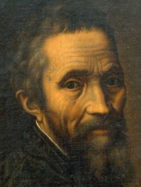 Michelangelo Buonarroti, ritratto da Marcello Venusti su copia da Jacopino del Conte, Firenze, Casa Buonarroti