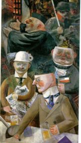 G. Grosz, I pilastri della societ - 1926 - Neue Nationalgalerie, Berlino