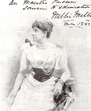 Nellie Melba, una delle prime e pi famose interpreti di Manon (1893), in Tutti i libretti di Puccini, ed. Garzanti