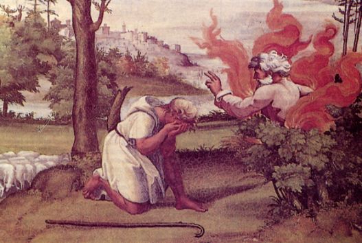 IL ROVETO ARDENTE COME SIMBOLOGIA DELLA MATERIA