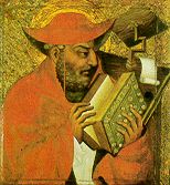 Maestro Teodorico di Praga, Agostino, sec. XIV (Galleria Nazionale di Praga)