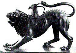 Scultore etrusco, Chimera, Museo Archeologico, Firenze