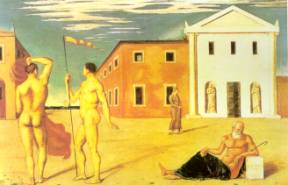 G. De Chirico, Il saluto degli argonauti partenti (coll. privata).