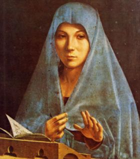 Annunziata, di Antonello da Messina (1430-1479)