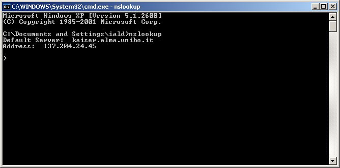 Nslookup