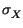 $ \sigma_{X}^{}$