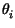$ \theta_{i}^{}$