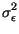 $\displaystyle \sigma_{\epsilon }^{2}$