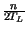 $ {\frac{n}{2T_{L}}}$