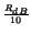 $\scriptstyle {\frac{R_{dB}}{10}}$