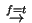 $ \;\stackrel{f=t}{\rightarrow }\;$