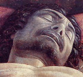 Andrea Mantegna, Cristo morto, Brera Milano