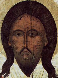 Volto di Cristo non dipinto da mano d'uomo, icona russa del XVI sec.