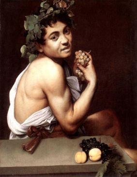 Caravaggio, Bacco ammalato, c. 1593 Galleria Borghese, Roma
