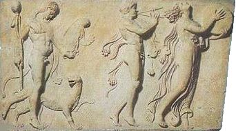 Rilievo di età augusteo-tiberiana da Ercolano, Napoli, Museo Archeologico Nazionale