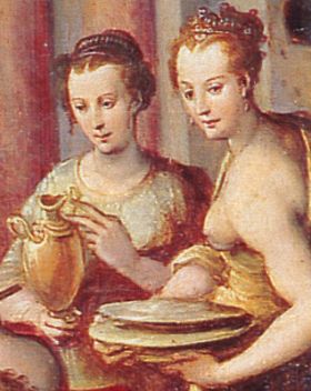 G. Stradano, Le ancelle di Circe (part.)