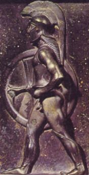 Soldato peloponnesiaco del VI sec. a.C.